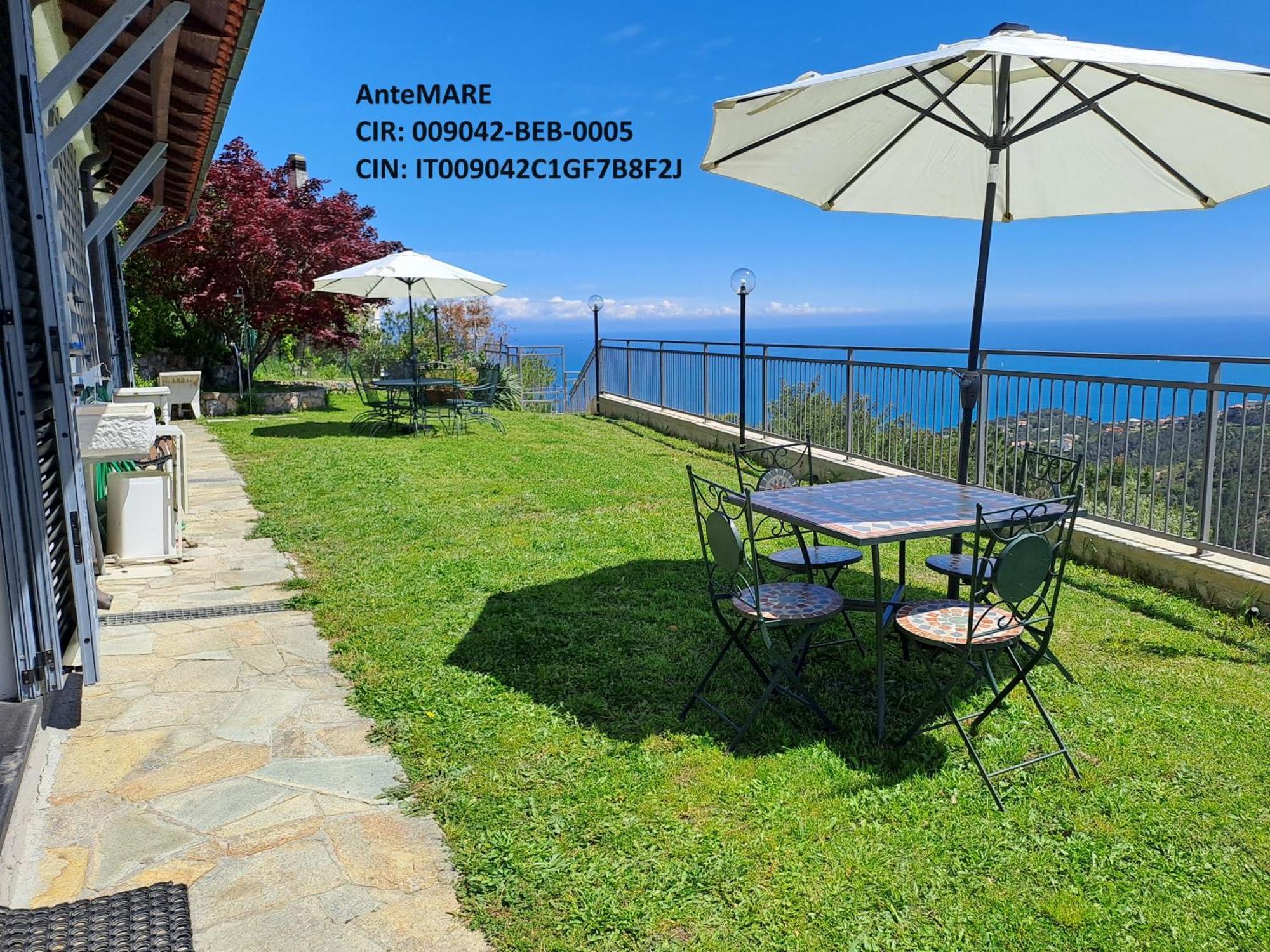 Antemare Bed and Breakfast Noli Esterno foto